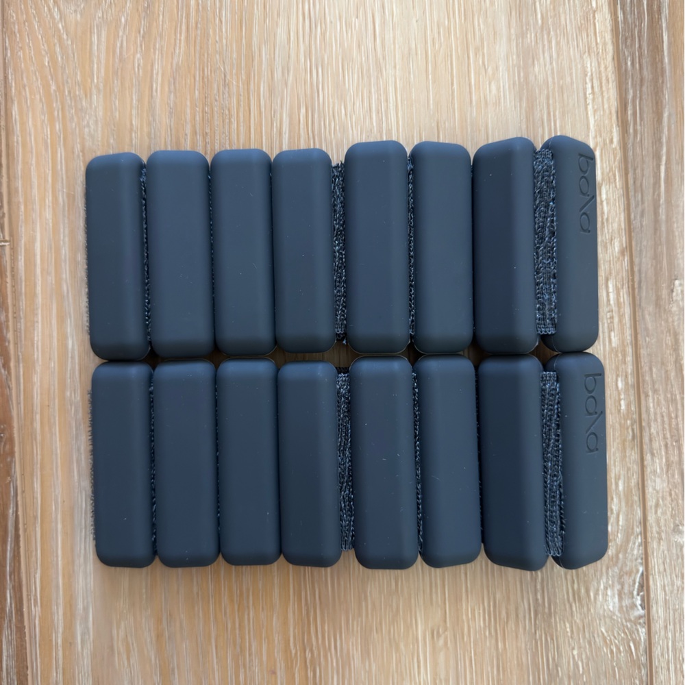 Bala Bangles 1 lb Set in Charcoal with Carrying Case